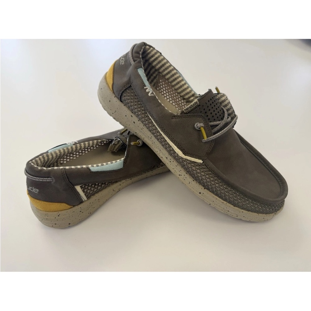 HEYDUDE Welsh Grip casual boat shoes Men’s Size 12